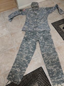 Digital camo uniform