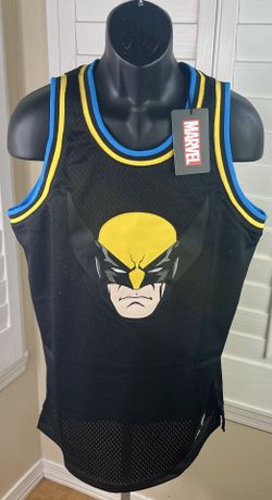 Lids Marvel Wolverine Blackout Basketball Mesh Jersey - Available in Men’s Size Large & Small - New w/Tags $100.00