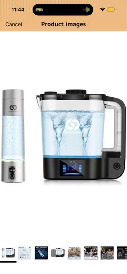 Hydrogen Water Bottle Twin Pack