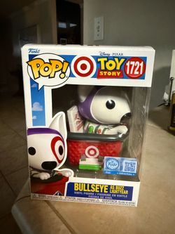 Funko Pop Pixar Toy Story 5 Bullseye as Buzz lightyear