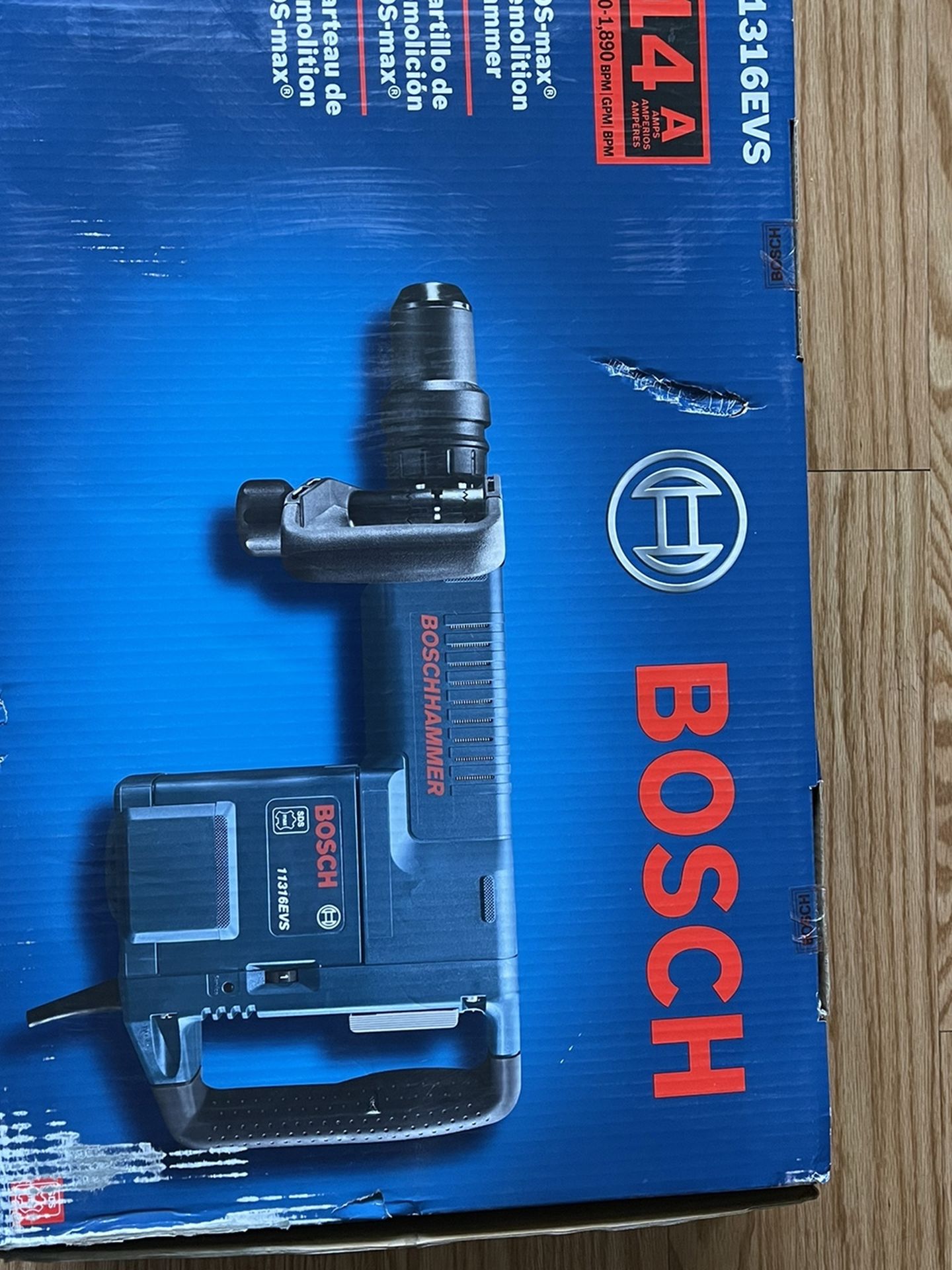 BOSCH SDS-Max Demolition Hammer