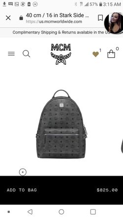 Mcm mens backpack authentic louis vuitton gucci