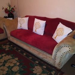 Love Seat And Couch