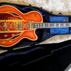 Custom Painted Schecter Coupe with upgrades