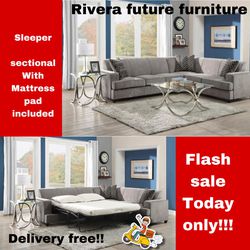 Flash Sale Today Only!!! Sleeper Sofa 