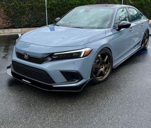 2022 - 2024 Honda Civic (sedan , hatch ,Si ) Splitter V2