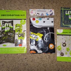 LEVEL UP Birthday Party Supply Decorations 