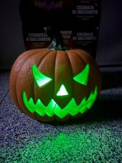 Light-Up Halloween Jack-O-Lantern Decoration