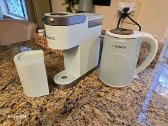 Coffe maker and electric kettle