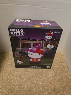 New Hello kitty witch inflatable