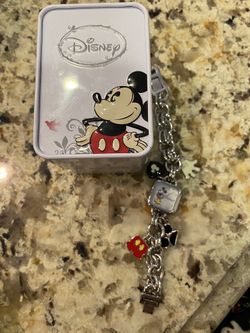 Mickey charm watch bracelet new never used