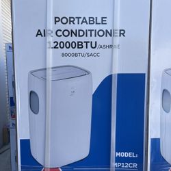 Brand New 12,000 Btu Portable Air Conditioner /Window AC With Complete Kits 