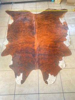Real cow rug 86x97