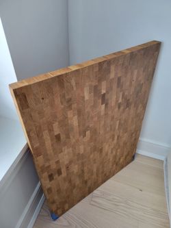 IKEA SKOGSÅ Oak Countertop Remnants — 2 Pieces – $100 (Hoboken, NJ)