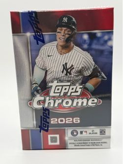 2026 Topps chrome Baseball blaster box sealed brand new