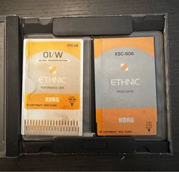 KORG 01W ETHNIC COLLECTION CARDS