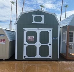 Lofted tool shed - 10x16