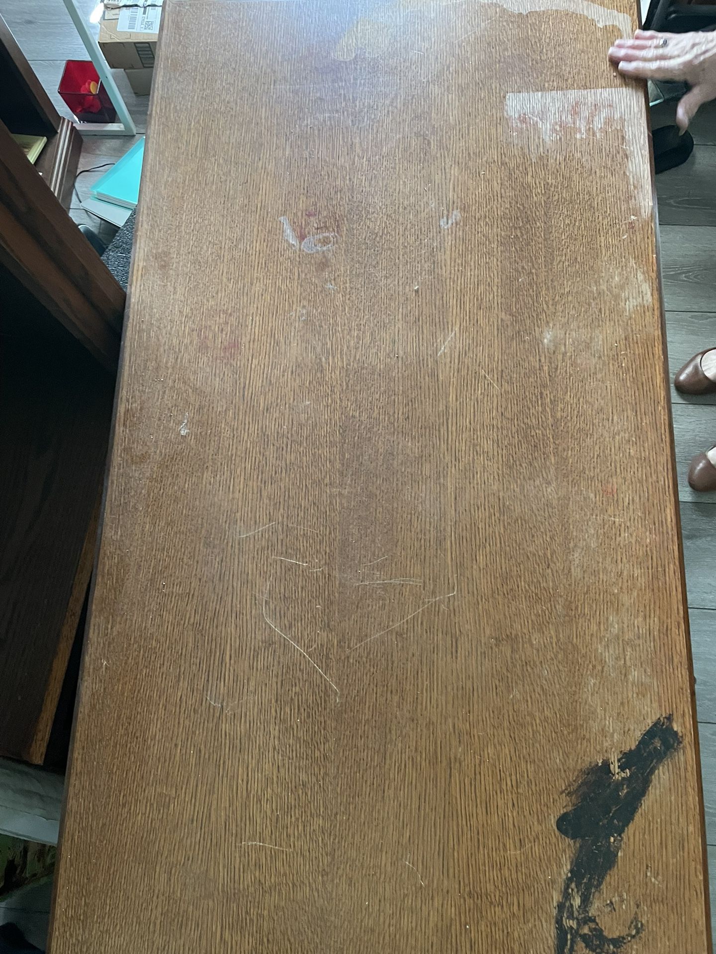 Large Wood Desk