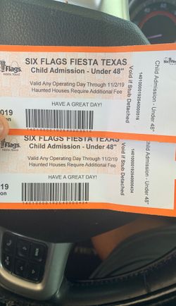 Six flags tickets for kids under 48 inches