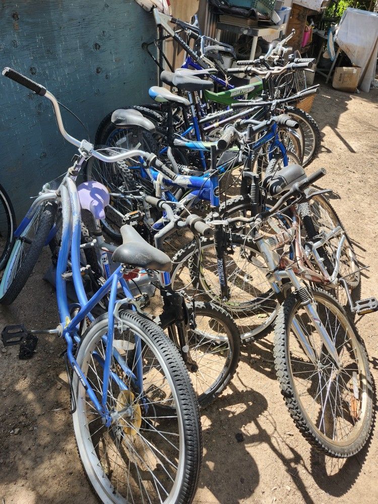 Bikes 24inch-26-27inch VERY GOOD CONDITION 50 Each