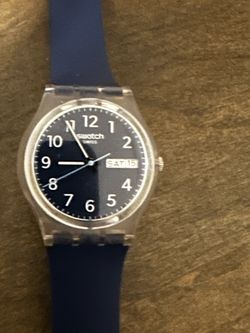 Swatch Swiss Navy Blue Kids Watch