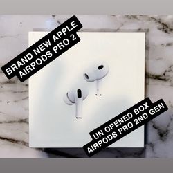 BRAND NEW NEVER OPENED APPLE AIRPODS PRO 2ND GEN