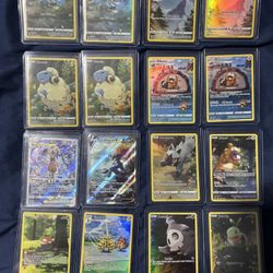 Pokémon Card Collection Selling The Entire Book 71 Cards All NM Condition TCG