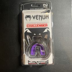 Venum Challenger Mouth Guard Purple and Black