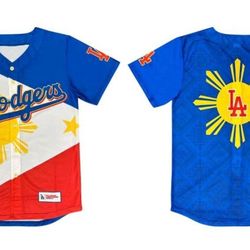 Filipino Heritage Night Jersey Los Angeles Dodgers 2023 ~ Size M ( Medium )