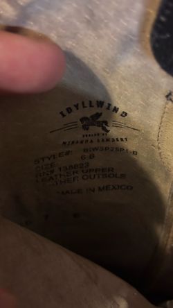 idyllwind leather soles