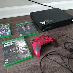 Xbox One With One Controller 3 Games 