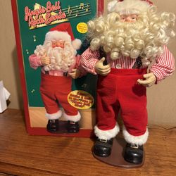 Vintage Dancing Santa