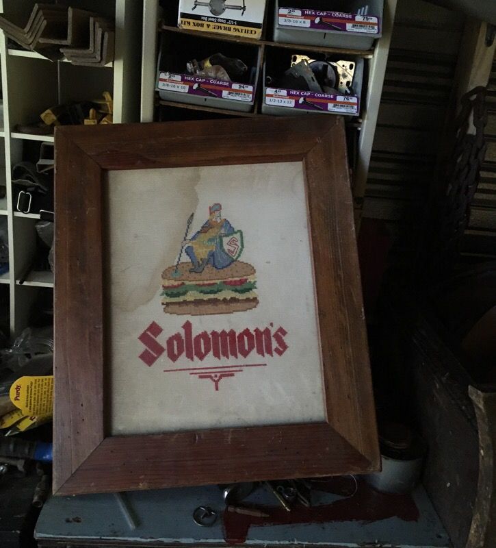 Solomon's Bar sign