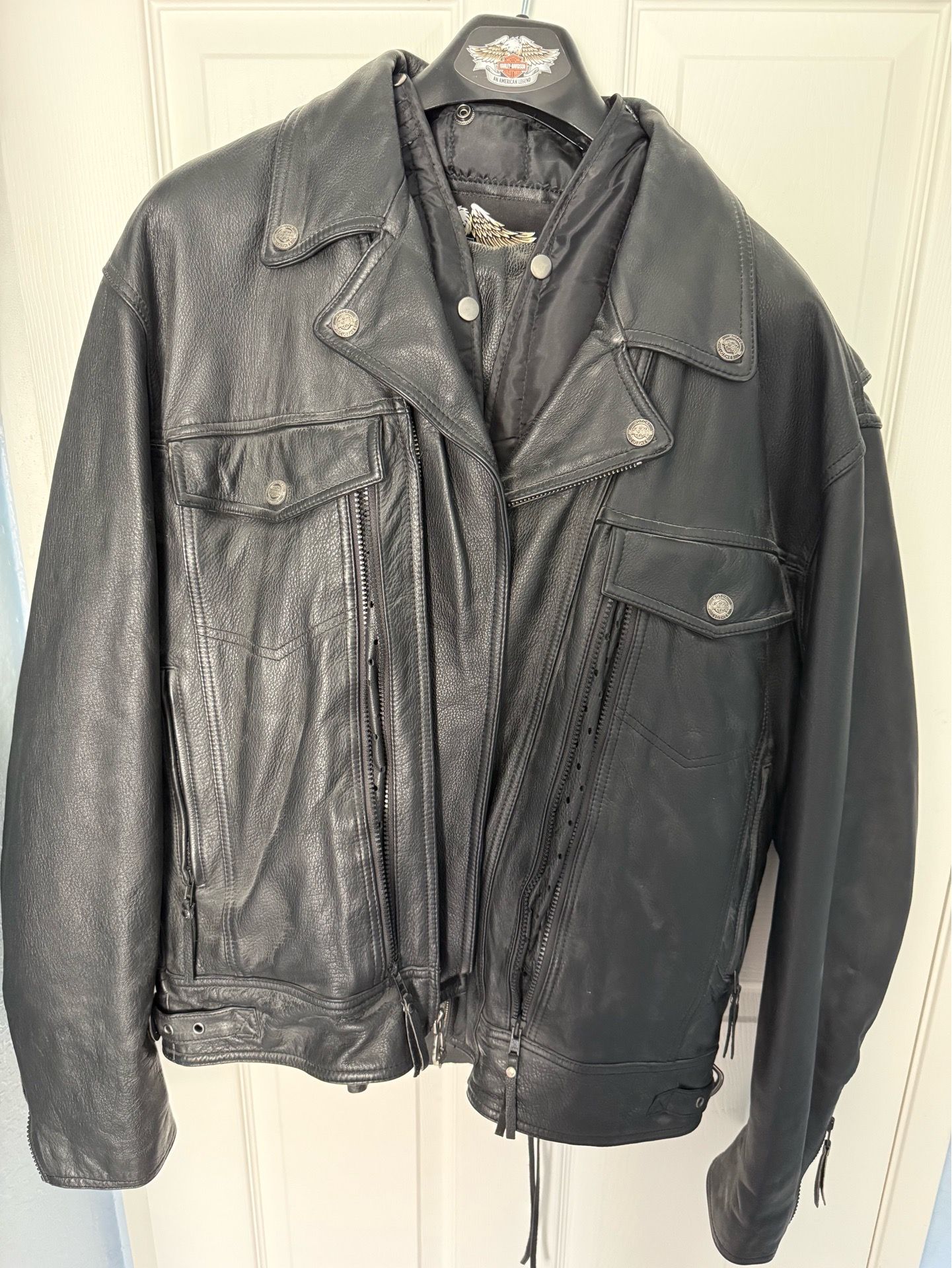 Harley Davidson Leather Nevada Jacket +Liner