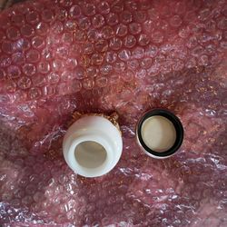 Avon Makeup Glass Jar 