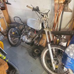 CZ 125 Motorcycle.  Brand New Engine.  Needs some Work.