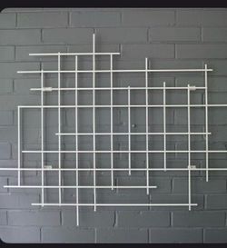 Silver metal art