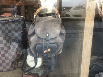 Bamboo backpack