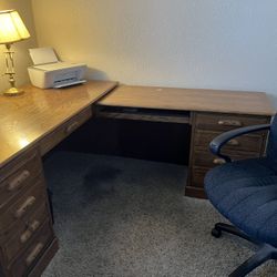 Office Desk And Chair