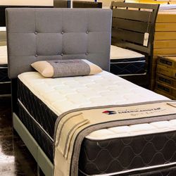 Twin Bed Plus Mattress (free Delivery )