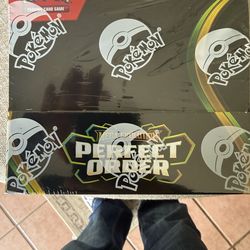 Pokemon Tcg  perfect order booster box sealed