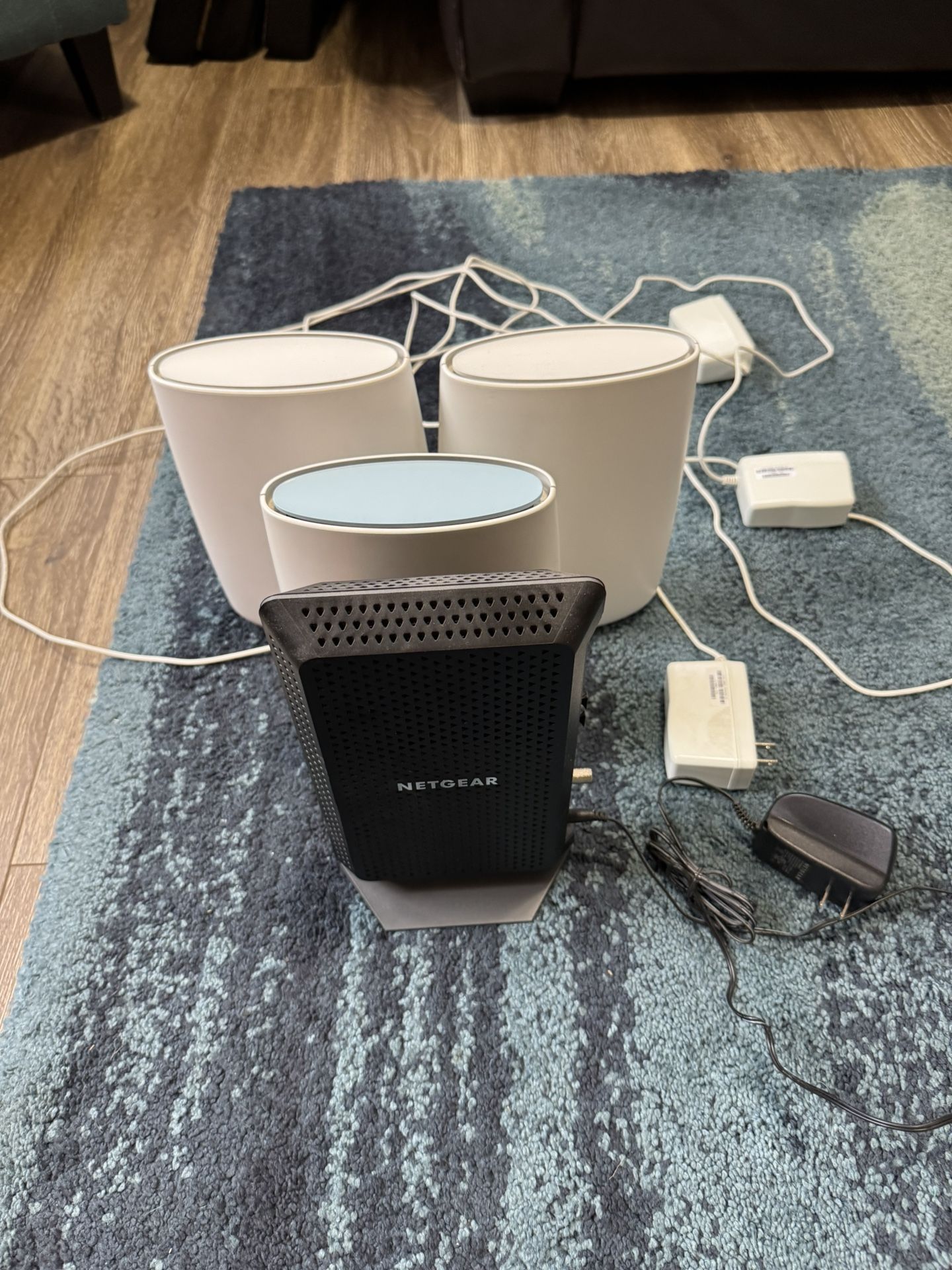 Netgear Cable Modem CM1150V For Voice And Orbi Mesh Network