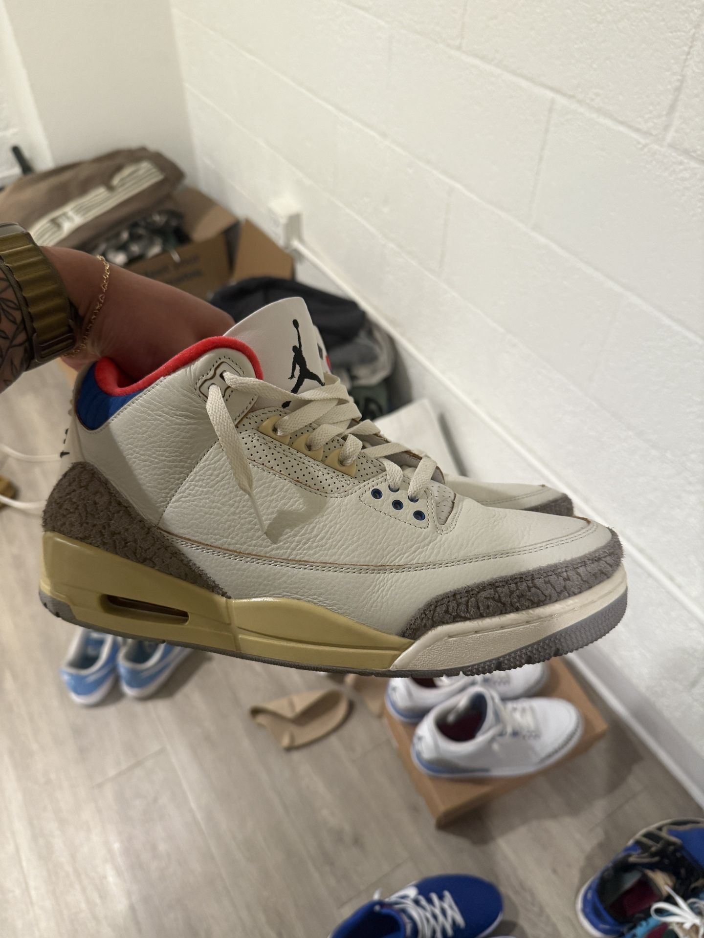 Jordan 3s ,Jordan 1 Low SB, Kobe 6 Dodgers Size 12
