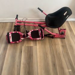 HOVER Board And Seat Pink color Girls 