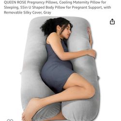 Queen Rose Pregnancy Body Pillow - U Shaped