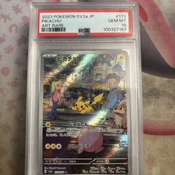Japanese 151 Pikachu #173 PSA 10