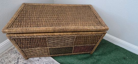 Pier 1 imports wood store chest