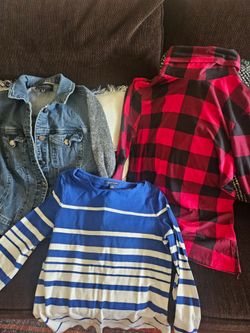 Sll in small size. Pick up.  All 3 for 10