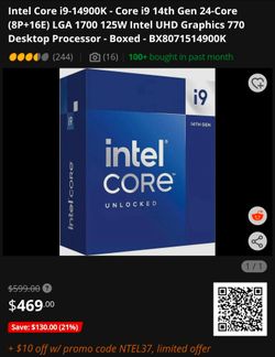 Intel i9 14900K