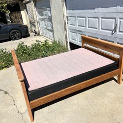 Full Size Bed Frame With Box Spring 
